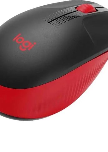 Мышь Logitech M190 оптическая 1000dpi беспроводная красный 910-005926