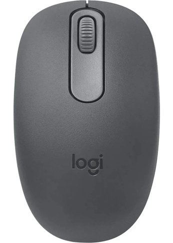 Мышь Logitech M196 графитовый оптическая 1000dpi беспров. BT для ноутбука (910-007315)