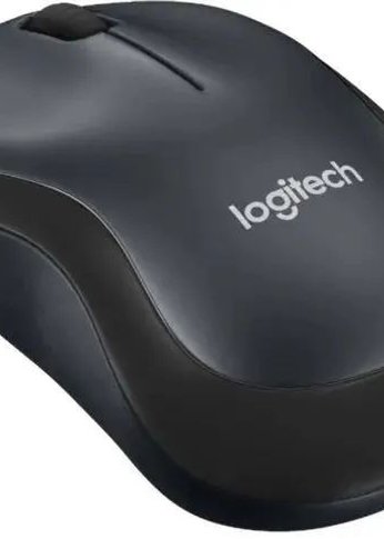 Мышь Logitech M220 темно-серый/черный оптическая (1000dpi) silent беспроводная USB для ноутбука (2but)