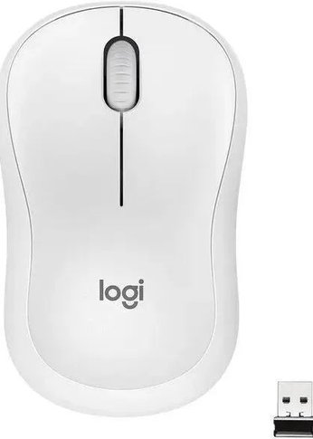 Мышь Logitech M221 белый оптическая беспров. (1000dpi) (910-006090)