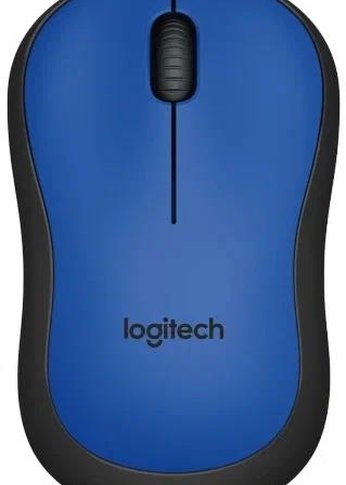 Мышь Logitech M221 оптическая беспроводная USB синий 910-006111