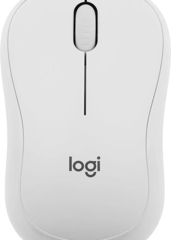 Мышь Logitech M240 Silent белый лазерная 4000dpi silent беспров. BT для ноутбука 2but (910-007123)