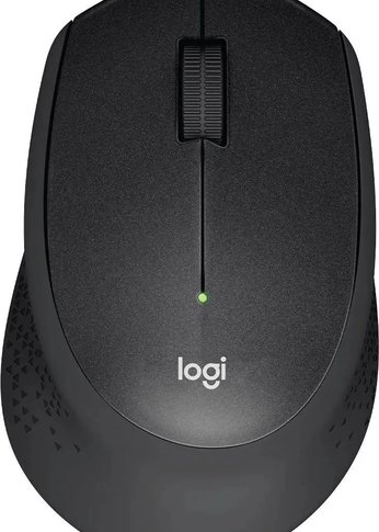 Мышь Logitech M330 Silent Plus черный оптическая (1000dpi) беспроводная USB (2but)