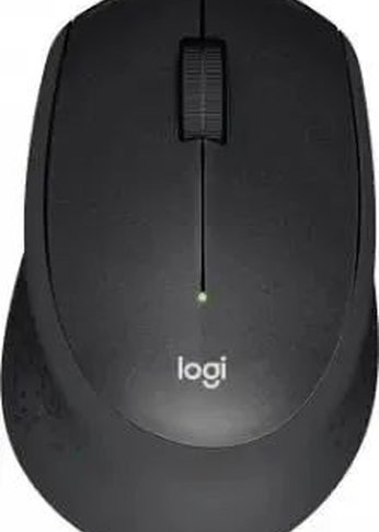 Мышь Logitech M330 Silent Plus черный оптическая (1000dpi) silent беспроводная USB (2but)