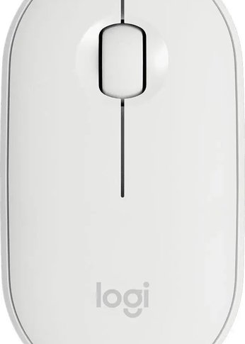 Мышь Logitech M350 белый оптическая (1000dpi) беспроводная BT/Radio USB (2but)