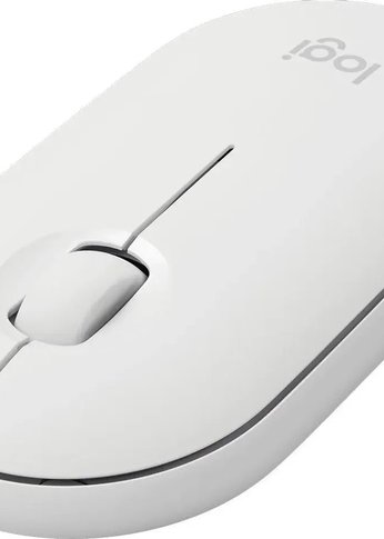 Мышь Logitech M350 белый оптическая (1000dpi) беспроводная BT/Radio USB (2but)