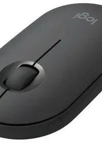 Мышь Logitech M350 темно-серый оптическая (1000dpi) беспроводная BT/Radio USB (2but)