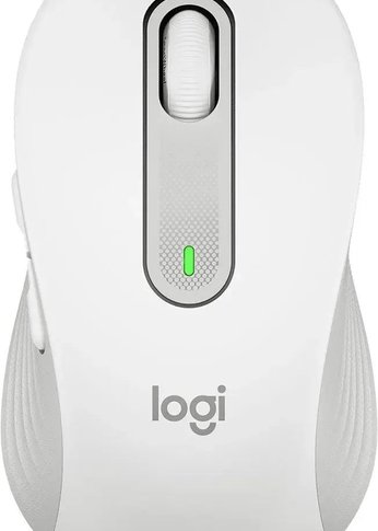 Мышь Logitech M650 белый оптическая (4000dpi) беспроводная BT/Radio USB