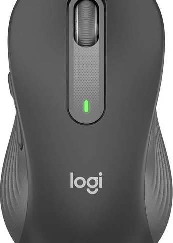 Мышь Logitech M650 L Large графитовый оптическая (4000dpi) беспроводная BT/Radio USB (4but)