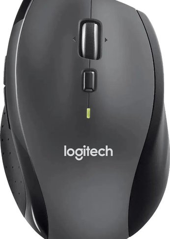Мышь Logitech M705 черный/серый лазерная (1000dpi) беспроводная USB2.0 для ноутбука (5but)