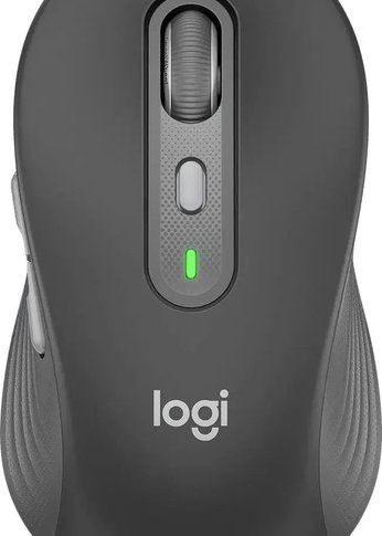 Мышь Logitech M750 графитовый оптическая 4000dpi беспров. BT/Radio USB 5but (910-006269)