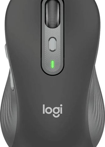 Мышь Logitech M750 L Large графитовый оптическая 4000dpi беспров. BT/Radio USB 5but (910-006266)