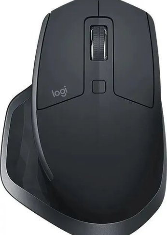 Мышь Logitech MX Master 2S черный/серый оптическая (4000dpi) беспроводная BT/Radio USB (5but)