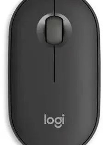 Мышь Logitech Pebble 2 M350S графитовый оптическая (4000dpi) silent беспроводная BT для ноутбука (2but)