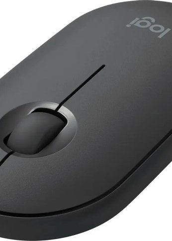 Мышь Logitech Pebble M350 оптическая беспроводная USB графитовый (910-005718)