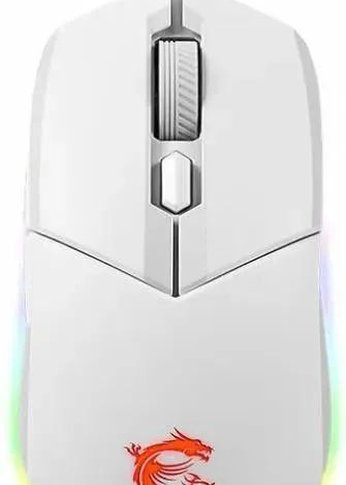 Мышь MSI Clutch GM11 белый оптическая (5000dpi) USB (5but)