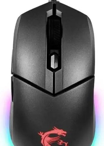 Мышь MSI Clutch GM11 черный оптическая (5000dpi) USB (6but)