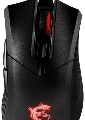 Мышь MSI Clutch GM50 черный оптическая (7200dpi) USB2.0 (6but)