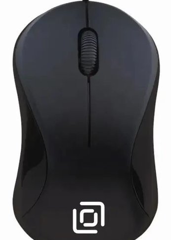 Мышь Oklick 115SR черный оптическая (1000dpi) USB для ноутбука (3but)