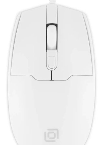 Мышь Oklick 147M белый оптическая (2000dpi) USB (4but)