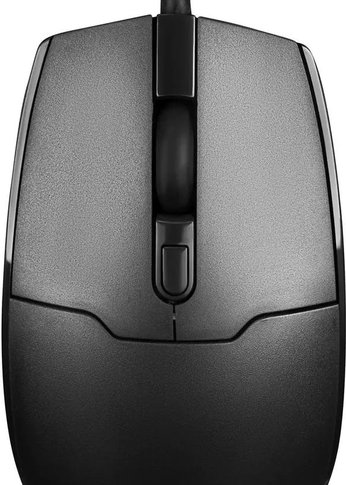 Мышь Oklick 147M черный оптическая (1600dpi) PS/2 (4but)