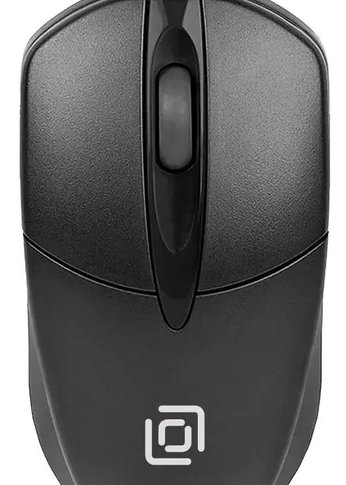 Мышь Oklick 275M черный оптическая (1200dpi) USB (3but)