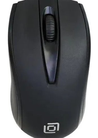 Мышь Oklick 325M черный оптическая (1000dpi) USB для ноутбука (3but)