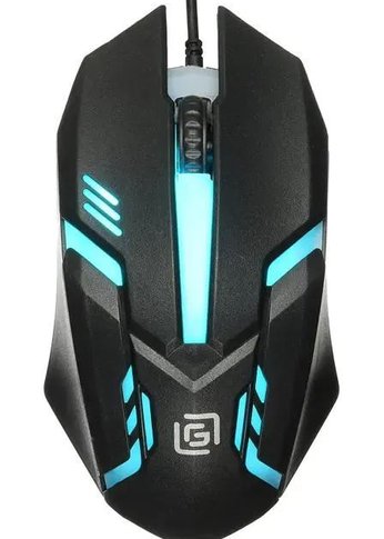 Мышь Oklick 396M INSOMNIA черный оптическая (1200dpi) USB (3but)