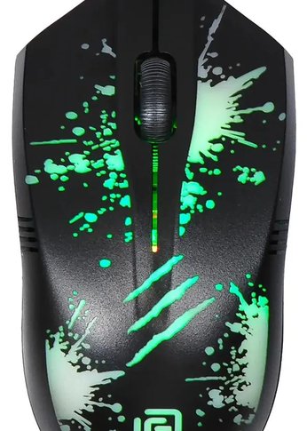 Мышь Oklick 399M STIGMA черный оптическая (1000dpi) USB (3but)