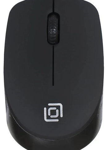 Мышь Oklick 486MW черный оптическая (1000dpi) беспроводная USB для ноутбука (3but)