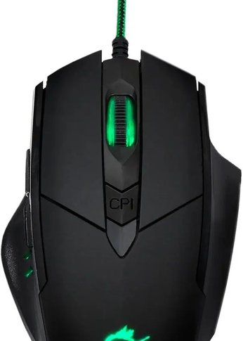 Мышь Oklick 815G INFERNO черный оптическая (2400dpi) USB (6but)
