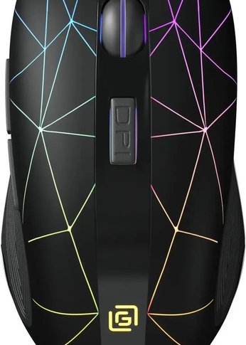 Мышь Oklick 976GW черный оптическая (1600dpi) беспроводная USB (6but)