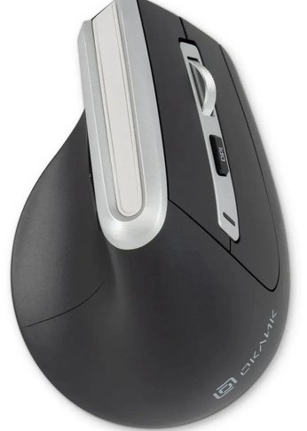 Мышь Oklick 991MW серый оптическая беспров. (2400dpi) 1533172 (1885263)