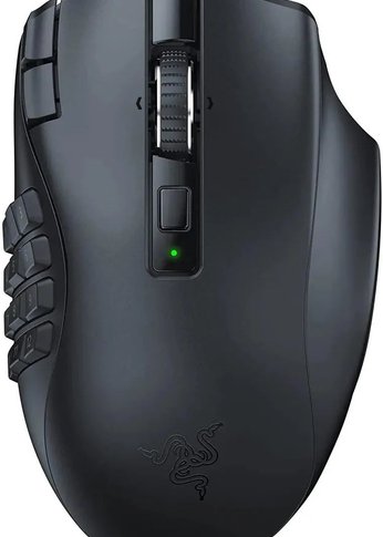 Мышь Razer Naga V2 HyperSpeed черный оптическая (30000dpi) беспроводная BT/Radio для ноутбука (17but)