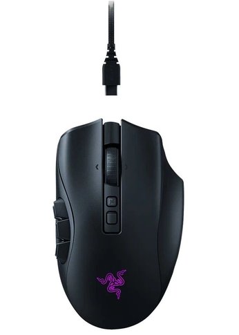 Мышь Razer Naga V2 Pro черный оптический беспроводная 30000dpi (RZ01-04400100-R3G1)