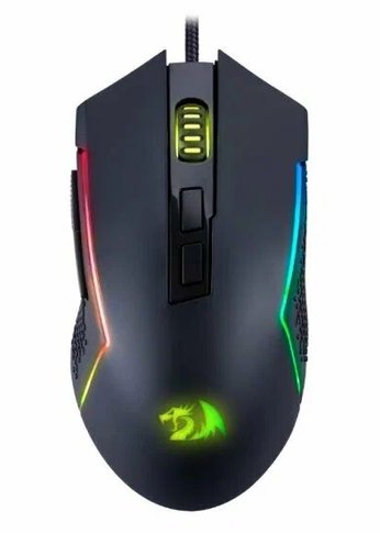 Мышь Redragon Trident Lite черный оптическая проводная 8000dpi (72018)