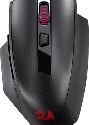 Мышь Redragon Woki черный беспроводная 26000dpi (71523)