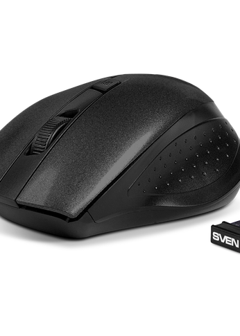 Мышь Sven RX-325 Wireless черная бесповодная оптическая (1600dpi)