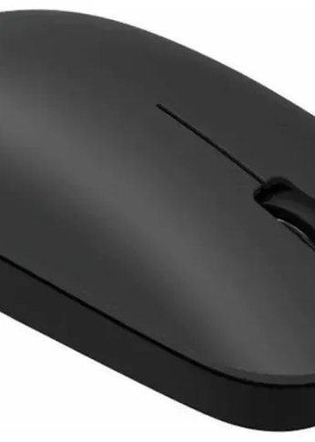 Мышь Xiaomi Wireless Mouse Lite черный оптическая (1000dpi) беспроводная USB для ноутбука (2but)