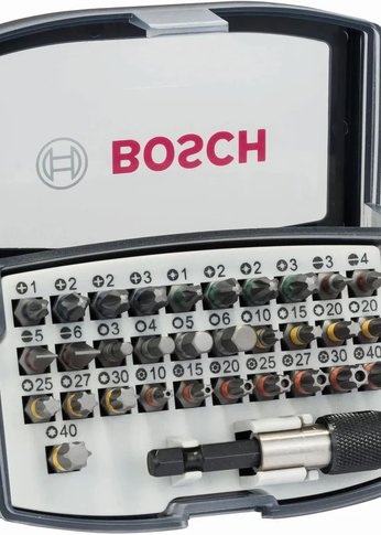 Набор бит Bosch Extra Hard (2607017319) универсал. (32пред.) для шуруповертов