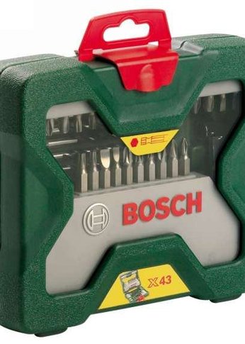 Набор бит и сверл Bosch X-line 43 (2607019613) (43пред.) для шуруповертов/дрелей