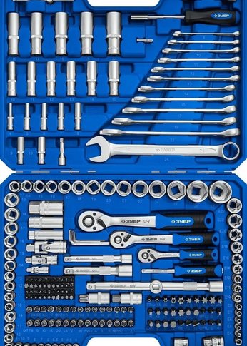 Набор инструментов Зубр 27674-H216 216 предметов (жесткий кейс)
