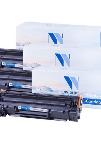 Набор картриджей NVP NV-728-SET3 для Canon i-Sensys 4410/4430/4450/4550/4550d/4570/4570dn/4580/4580dn/4730/4750/4780w/4870/4870dn/4890/4890dw (3шт)