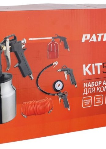 Набор пневмоинструментов Patriot KIT 5В компл.:5 предметов