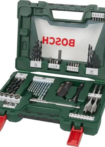 Набор принадлежностей Bosch V-line 68 предметов (жесткий кейс)