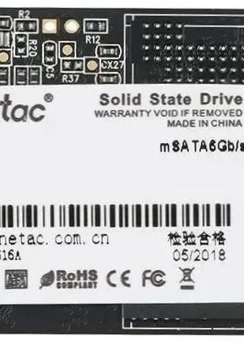 Накопитель SSD 128Gb Netac mSATA 128Gb NT01N5M-128G-M3X