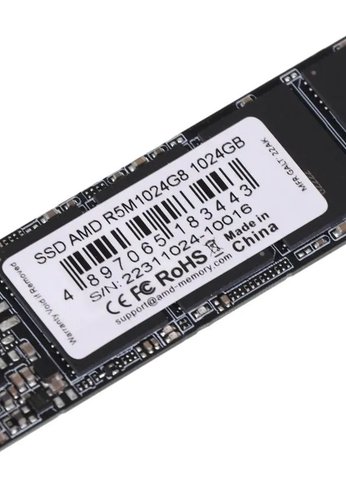 Накопитель SSD 1Tb AMD SATA-III R5M1024G8 Radeon M.2 2280