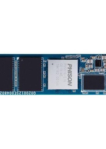 Накопитель SSD 1Tb Apacer PCI-E x4 M.2 2280 NVMe 3D NAND AS2280Q4 Скорость записи 4400 Мб/сек. Скорость чтения 5000 Мб/сек. 1.35mm TBW 1800 Тб Время н