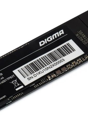 Накопитель SSD 1Tb Digma PCI-E 4.0 x4 M.2 2280 DGST4001TP83T Top P8