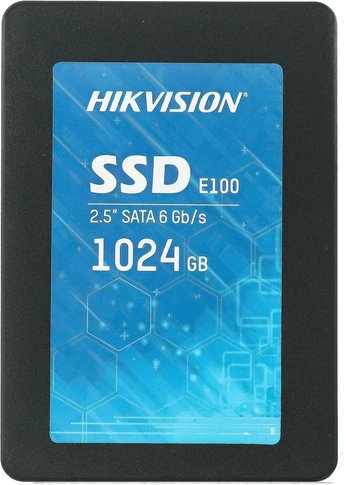 Накопитель SSD 1Tb Hikvision SATA-III HS-SSD-E100/1024G 2.5"